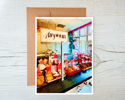 Local Business Greeting Card - Auspicious Baking Company 3