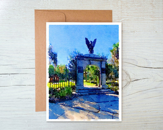 Georgia Greeting Card - Colonial Park Cemetery 1