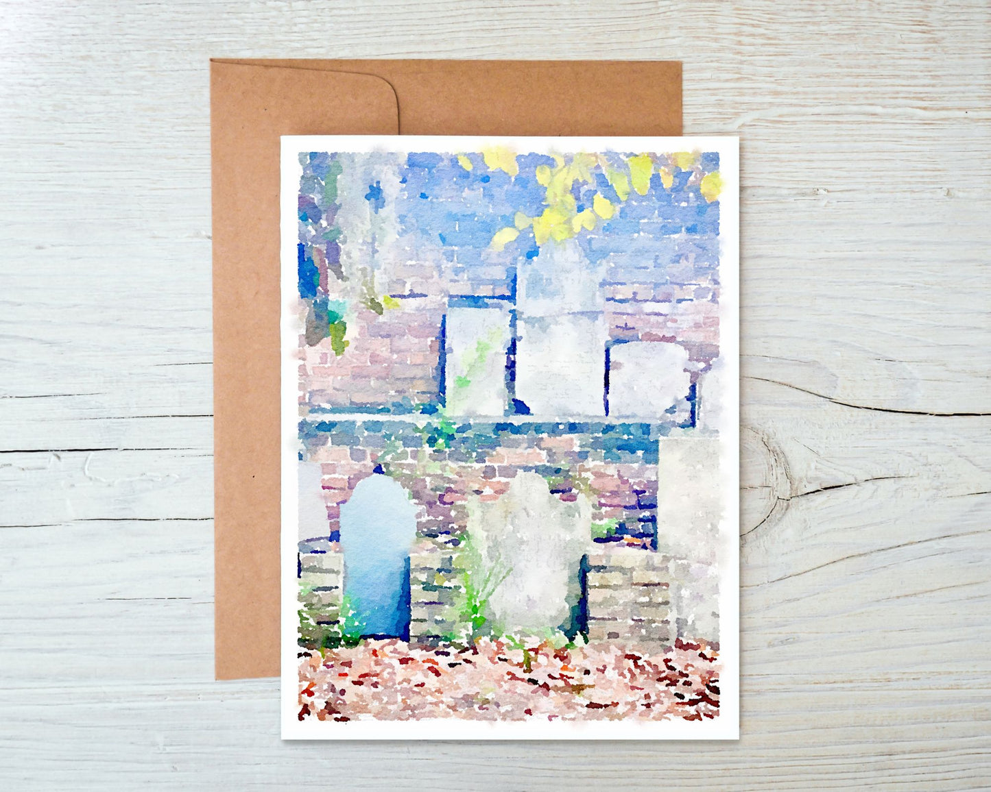 Georgia Greeting Card - Colonial Park Cemetery 2