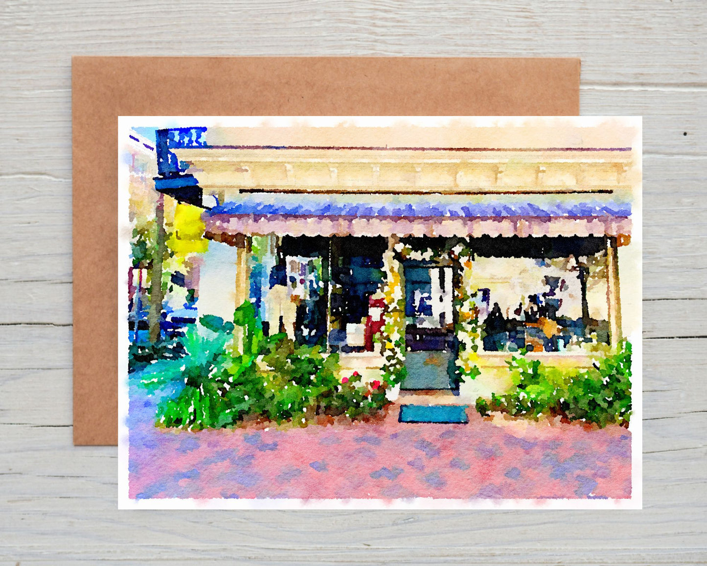 Local Business Greeting Card - Custard Boutique