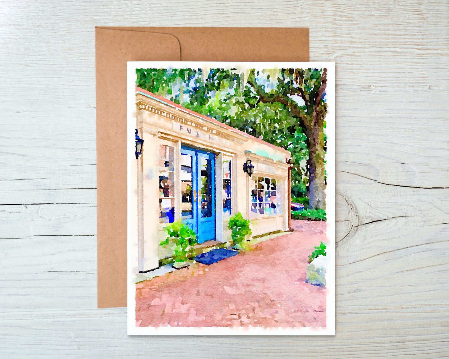 Local Business Greeting Card - E Shaver Booksellers 1