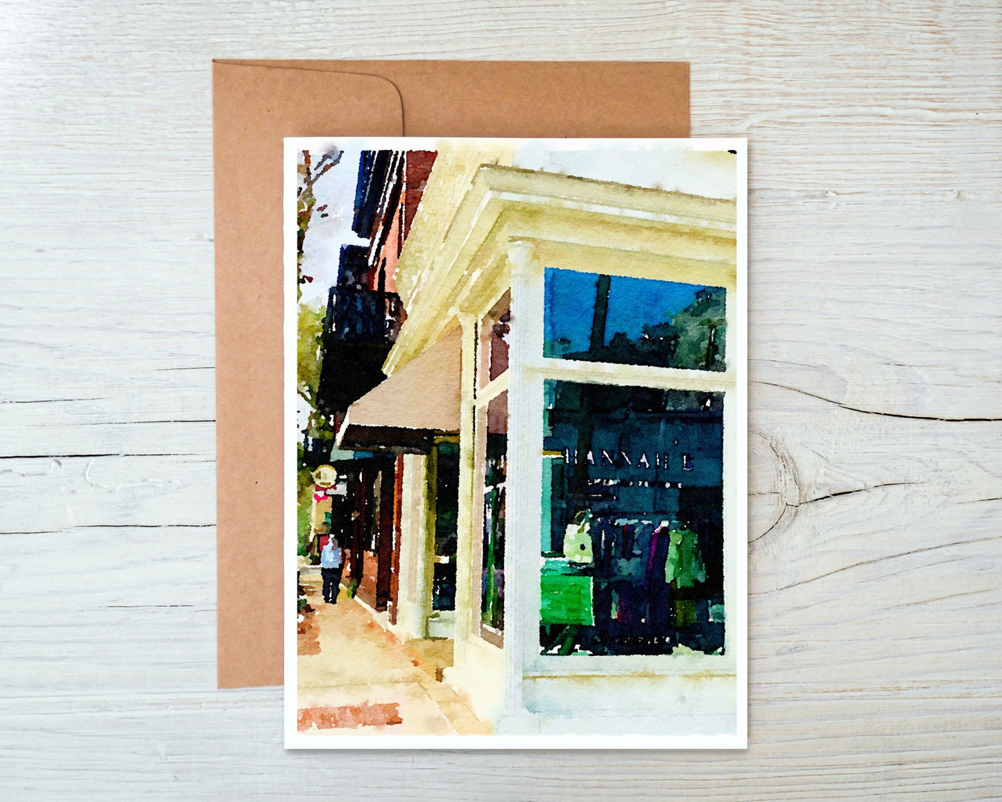 Local Business Greeting Card - Hannah E.