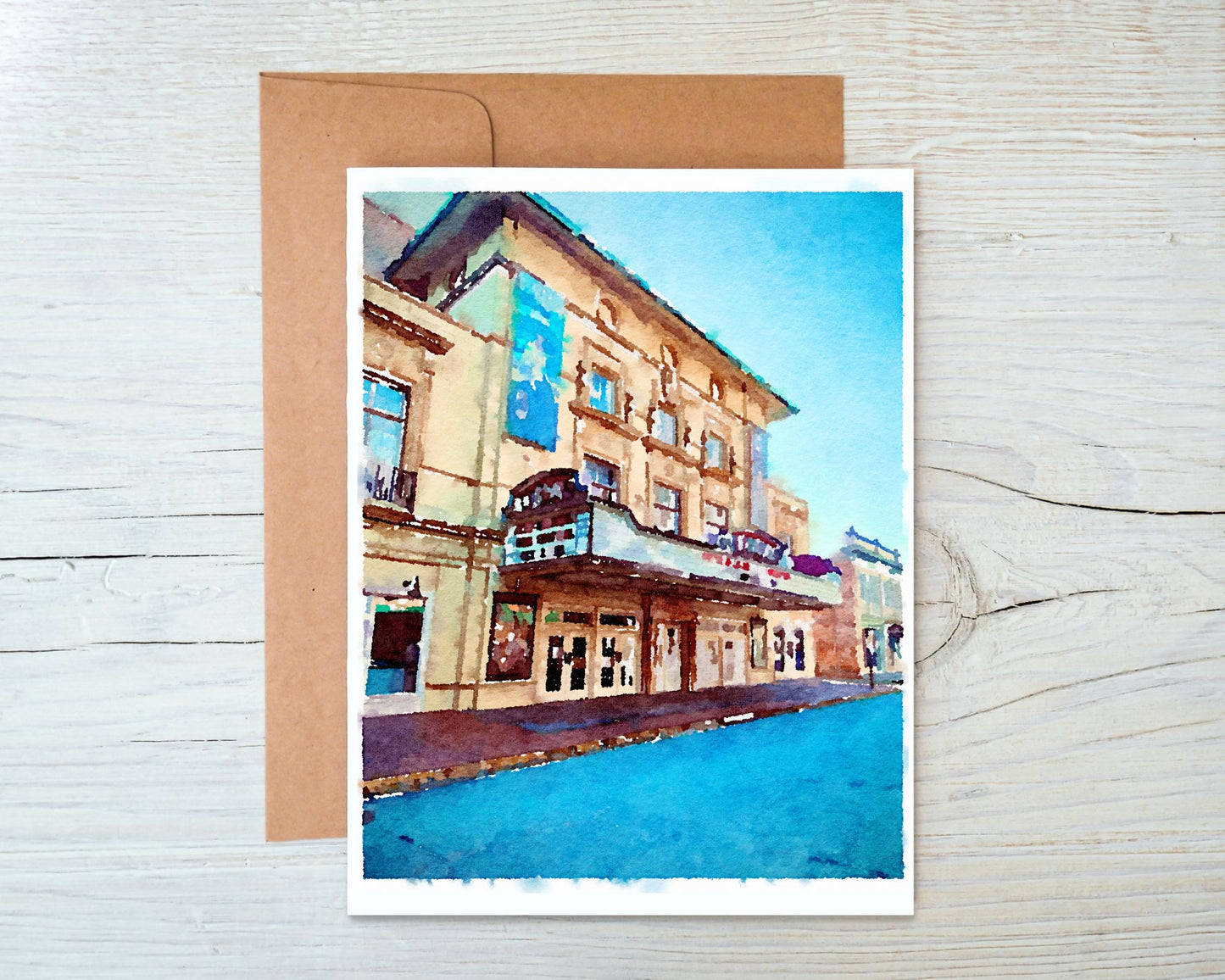 Georgia Greeting Card - Lucas Theatre