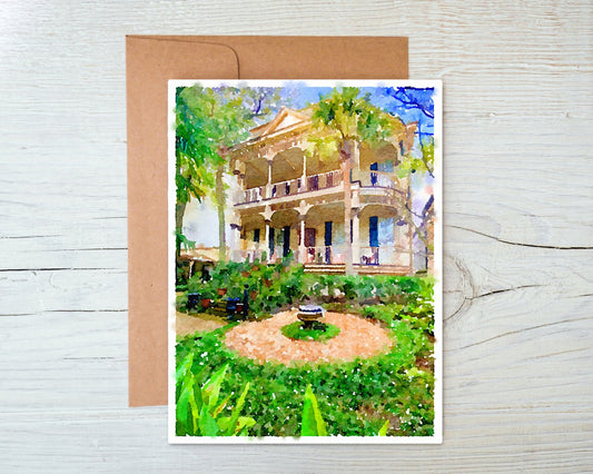 Georgia Greeting Card - Magnolia Hall