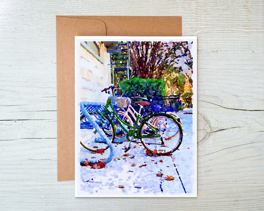 Georgia Greeting Card - SCAD Bikes