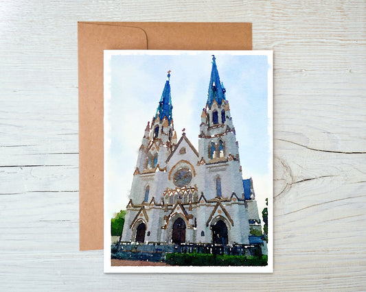 Georgia Greeting Card - St John Cathedral 1