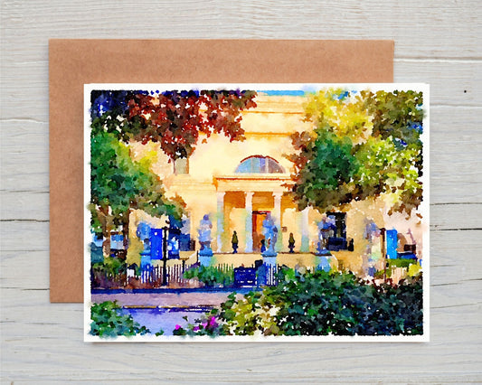 Georgia Greeting Card - Telfair Academy